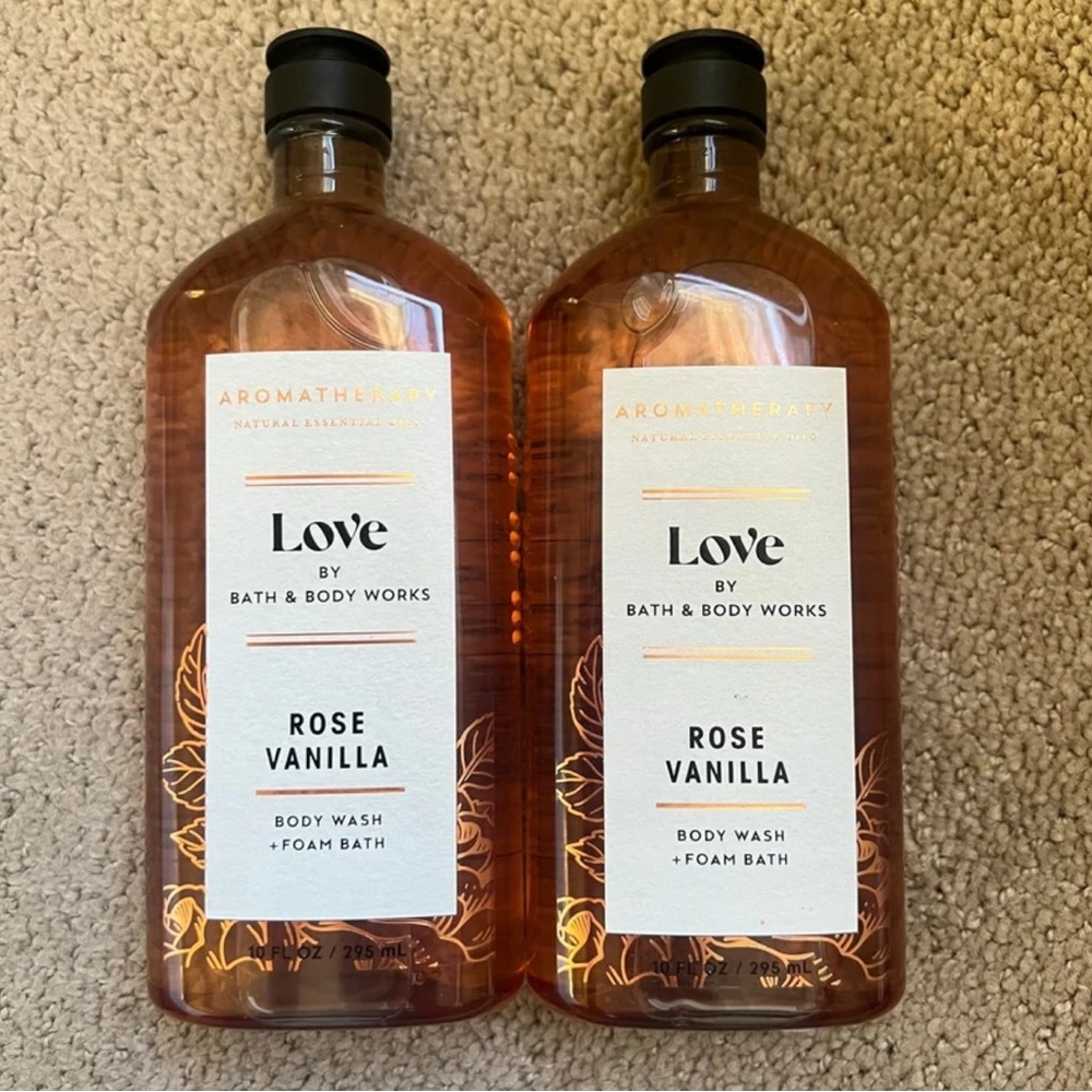 Bath & Body Works Aromatherapy Love Rose Vanilla Body Wash